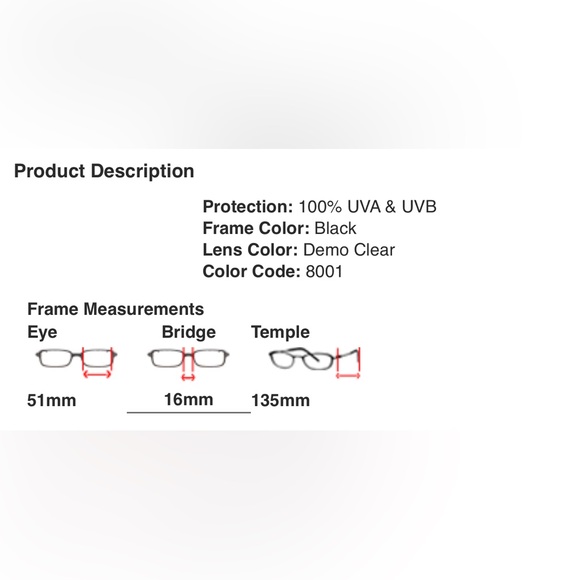 TIFFANY & CO Eyeglasses - Eye Glass Frames - Black - Brand New - Picture 9 of 10